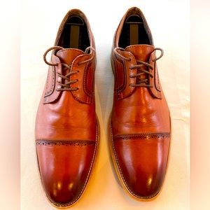 Stacy Adams Brown Dickinson Oxford dress shoe - size 10M